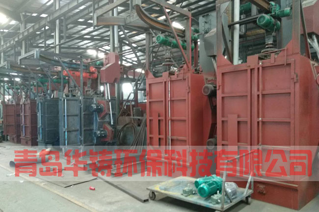 Q378單吊鉤式拋丸清理機