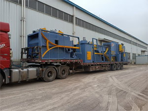 兩臺(tái)吊鉤式、一臺(tái)通過(guò)式拋丸清理機(jī)發(fā)往河北邢臺(tái)